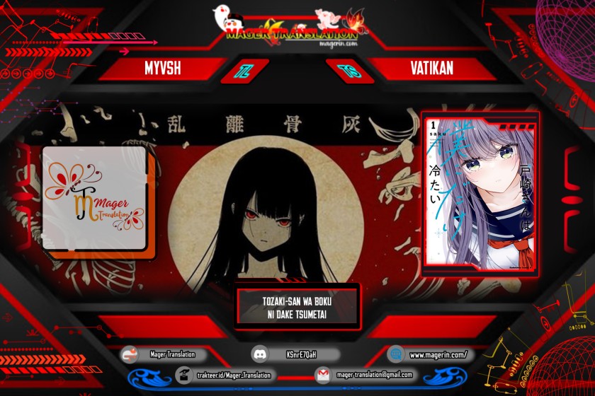 Tozaki-san wa Boku ni Dake Tsumetai Chapter 04 Gambar 1