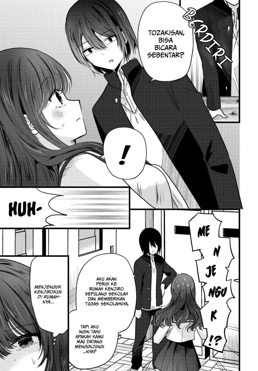 Tozaki-san wa Boku ni Dake Tsumetai Chapter 04 Gambar 4
