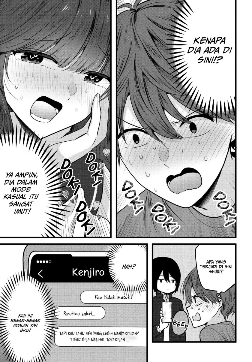 Tozaki-san wa Boku ni Dake Tsumetai Chapter 04 Gambar 8