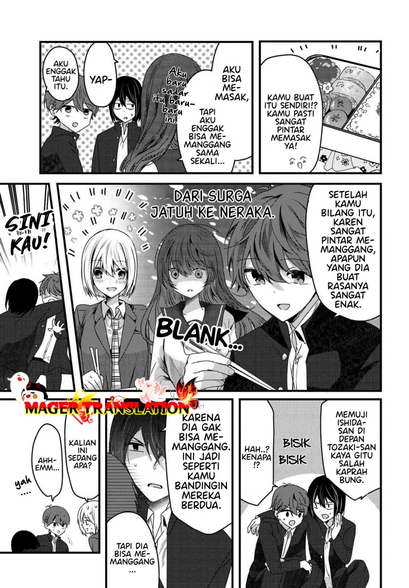 Tozaki-san wa Boku ni Dake Tsumetai Chapter 06 Gambar 14