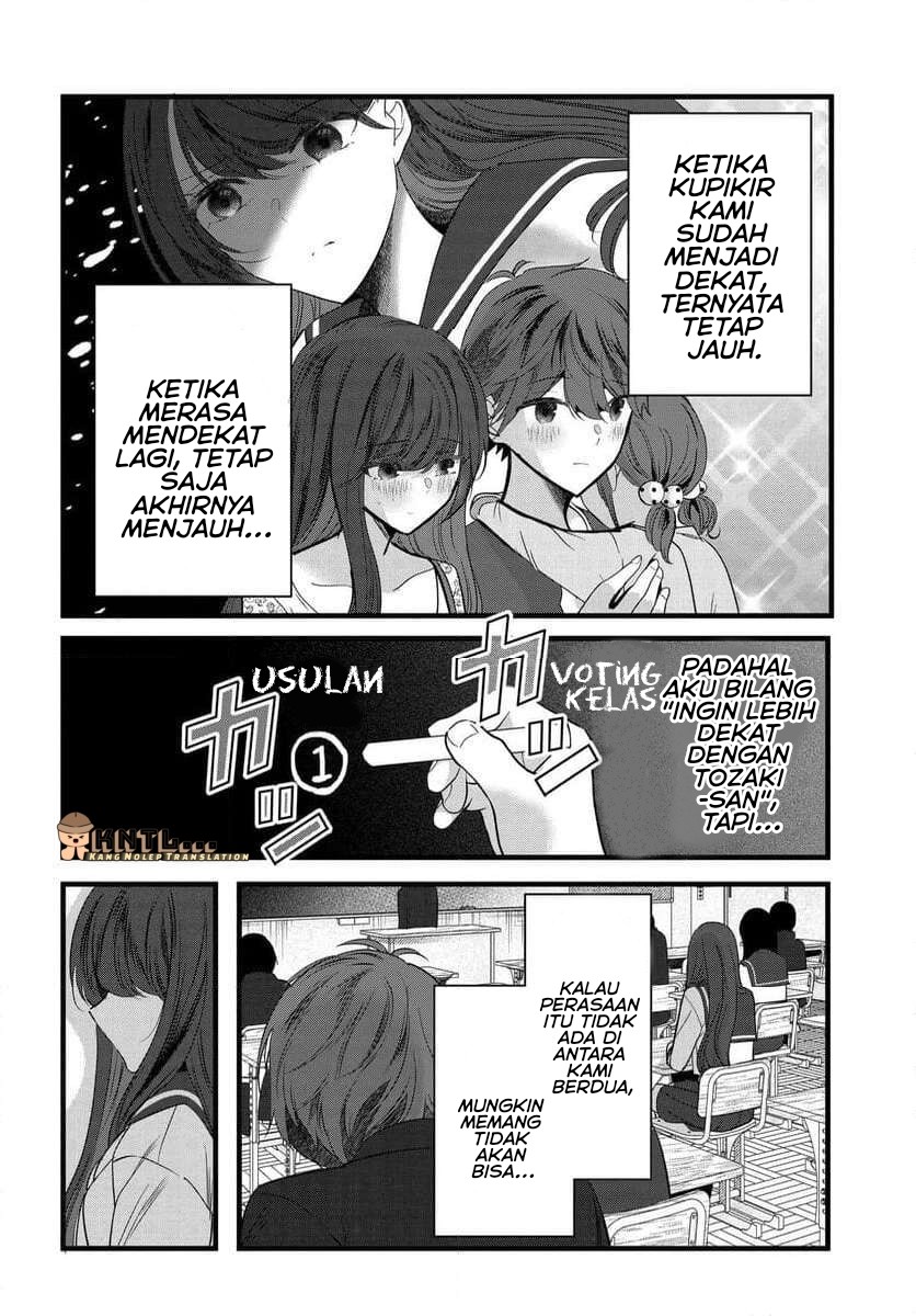 Tozaki-san wa Boku ni Dake Tsumetai Chapter 08 Gambar 7