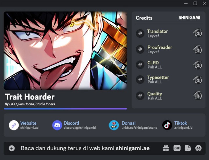 Trait Hoarder Chapter 08 Gambar 1