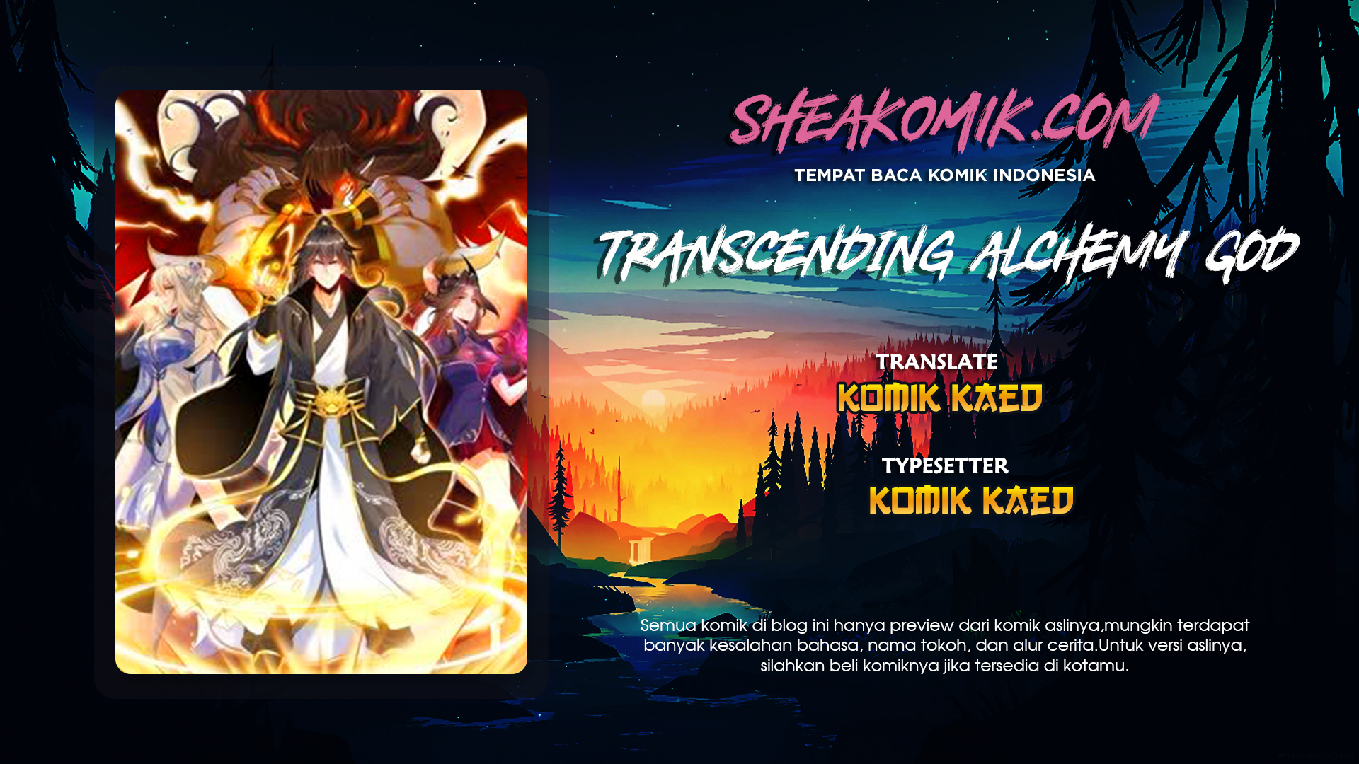 Transcending Alchemy God Chapter 04 Gambar 1