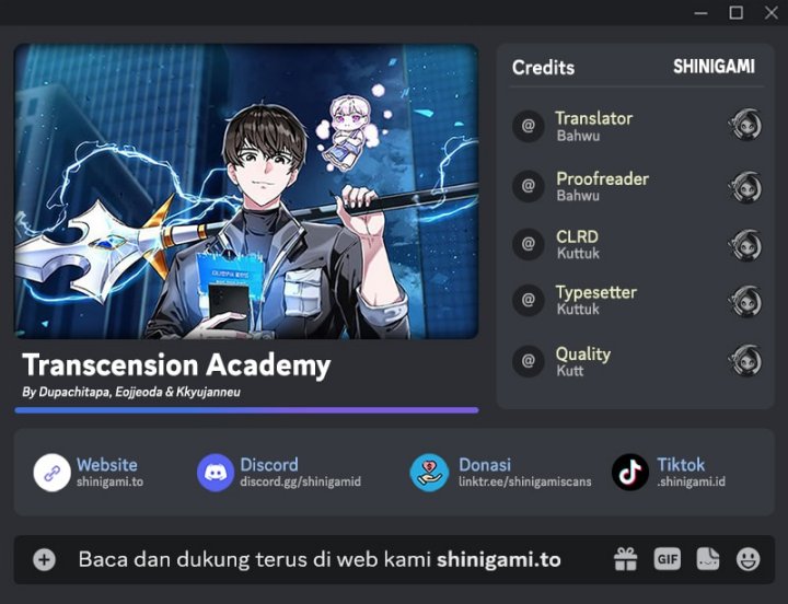 Transcension Academy Chapter 161 Gambar 1