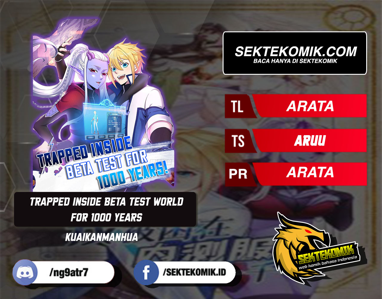 Trapped Inside the Beta Test World for 1000 Years Chapter 12 Gambar 1