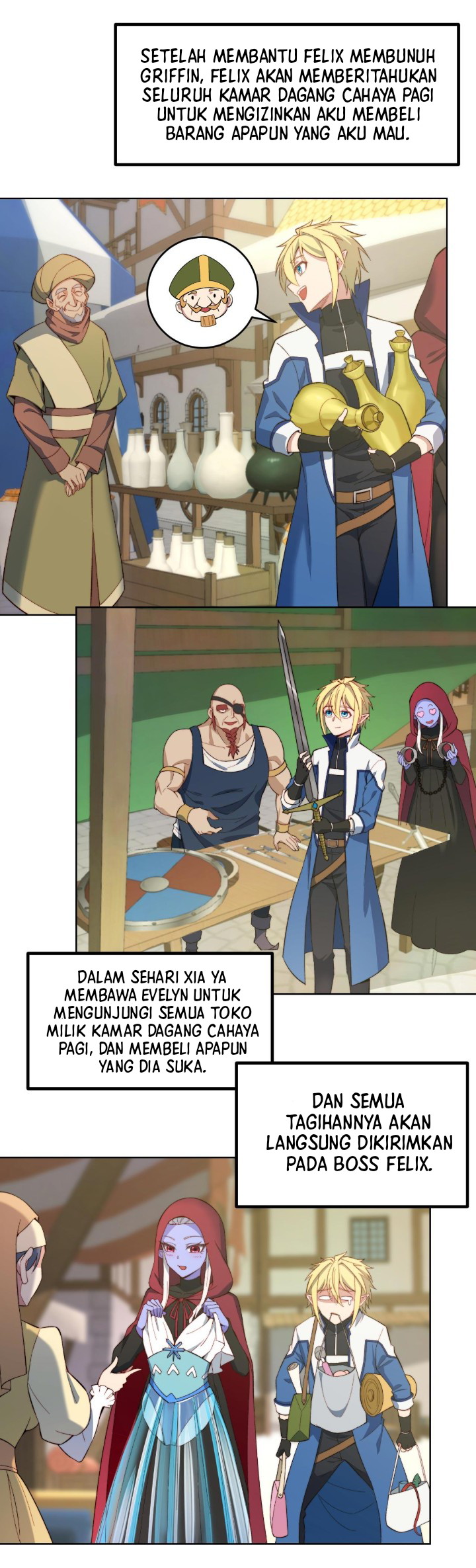 Trapped Inside the Beta Test World for 1000 Years Chapter 32 Gambar 23