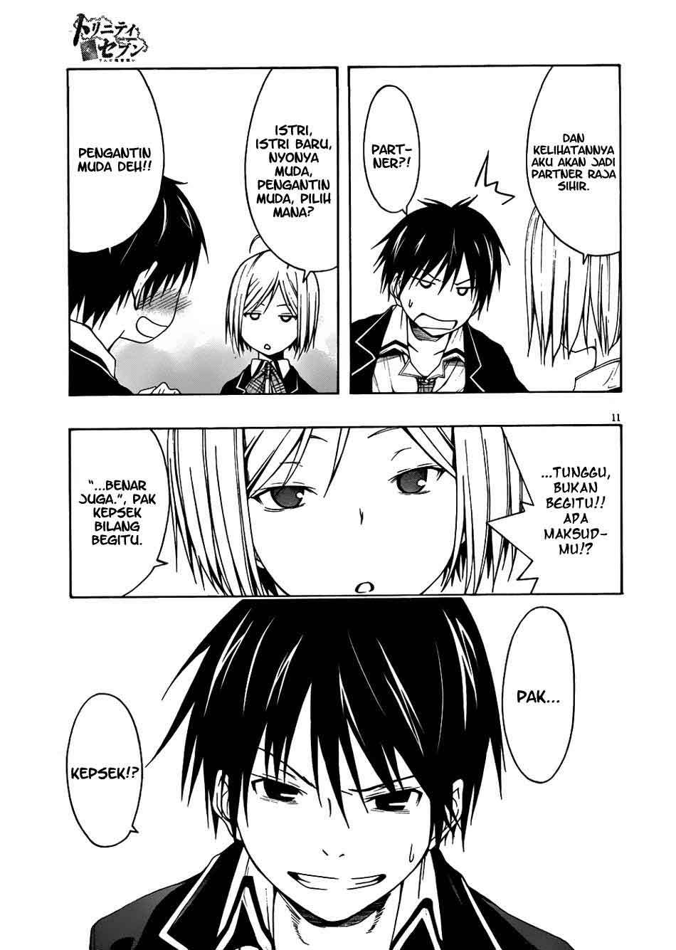 Trinity Seven Chapter 4 Gambar 11