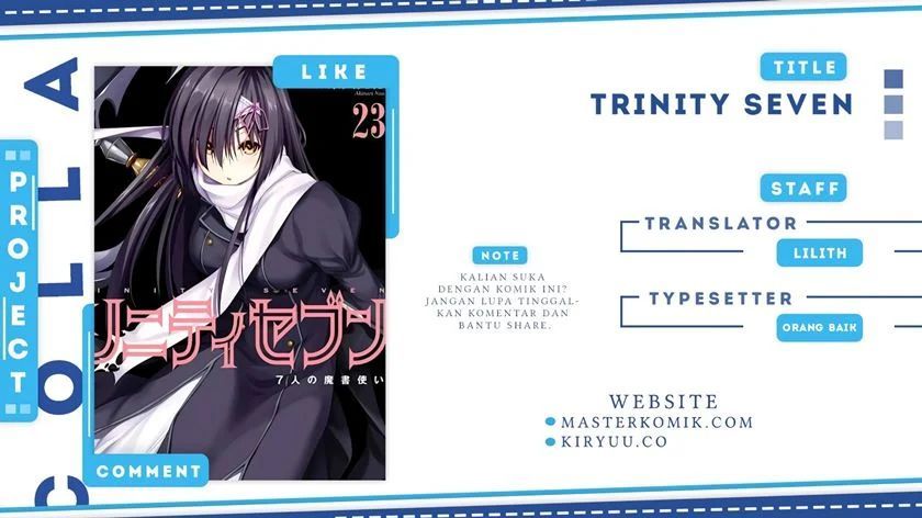 Trinity Seven Chapter 93 Gambar 1