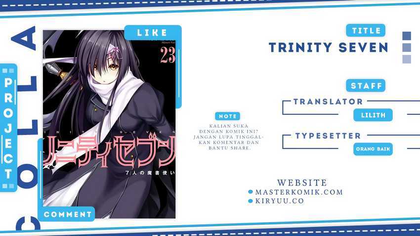 Trinity Seven Chapter 97 Gambar 1