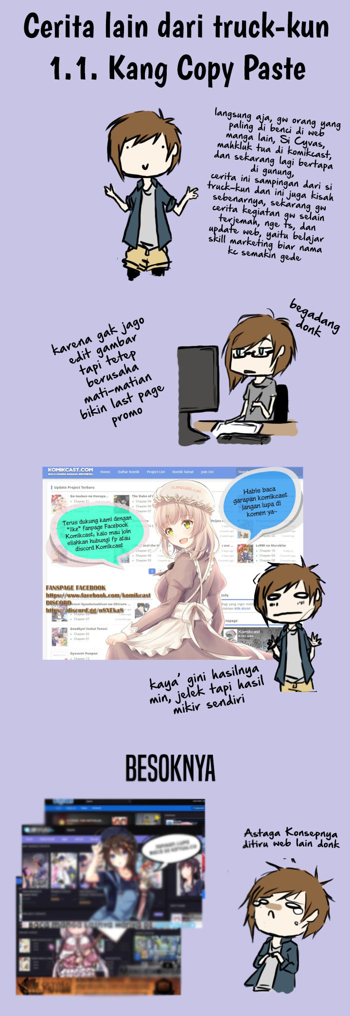 Truck-kun Chapter 01.1 Gambar 1
