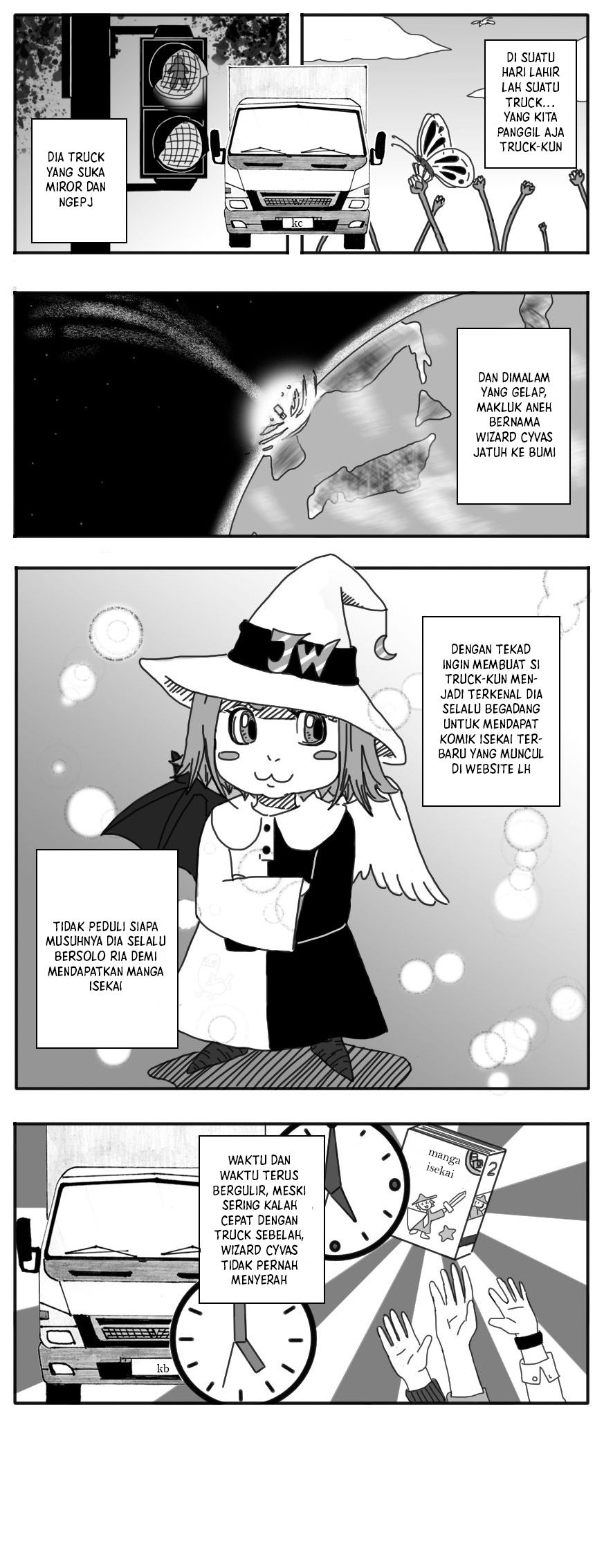 Truck-kun Chapter 01 Gambar 1