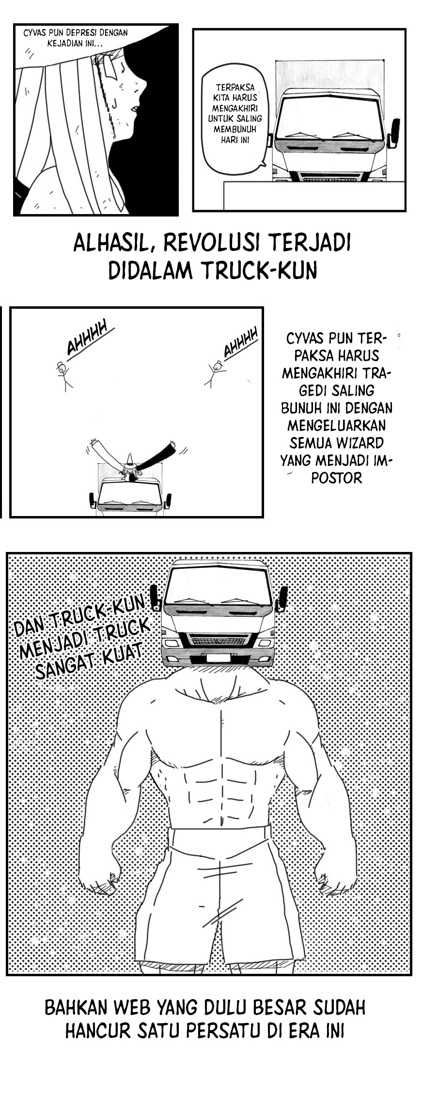 Truck-kun Chapter 01 Gambar 6