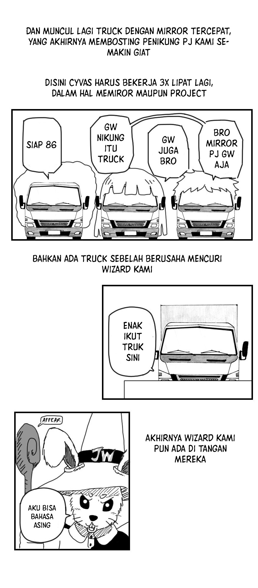 Truck-kun Chapter 01 Gambar 9