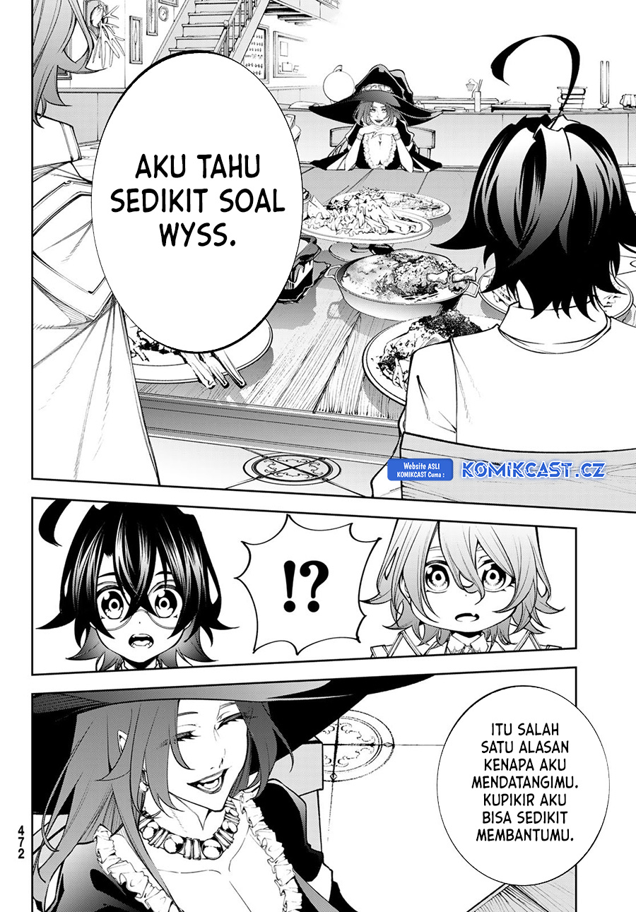 Tsue to Tsurugi no Wistoria Chapter 35 Gambar 13