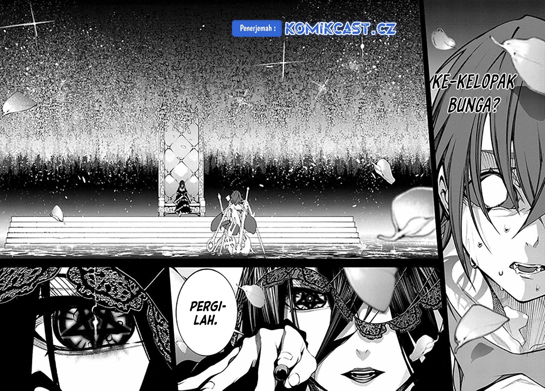 Tsue to Tsurugi no Wistoria Chapter 45.1 Gambar 13