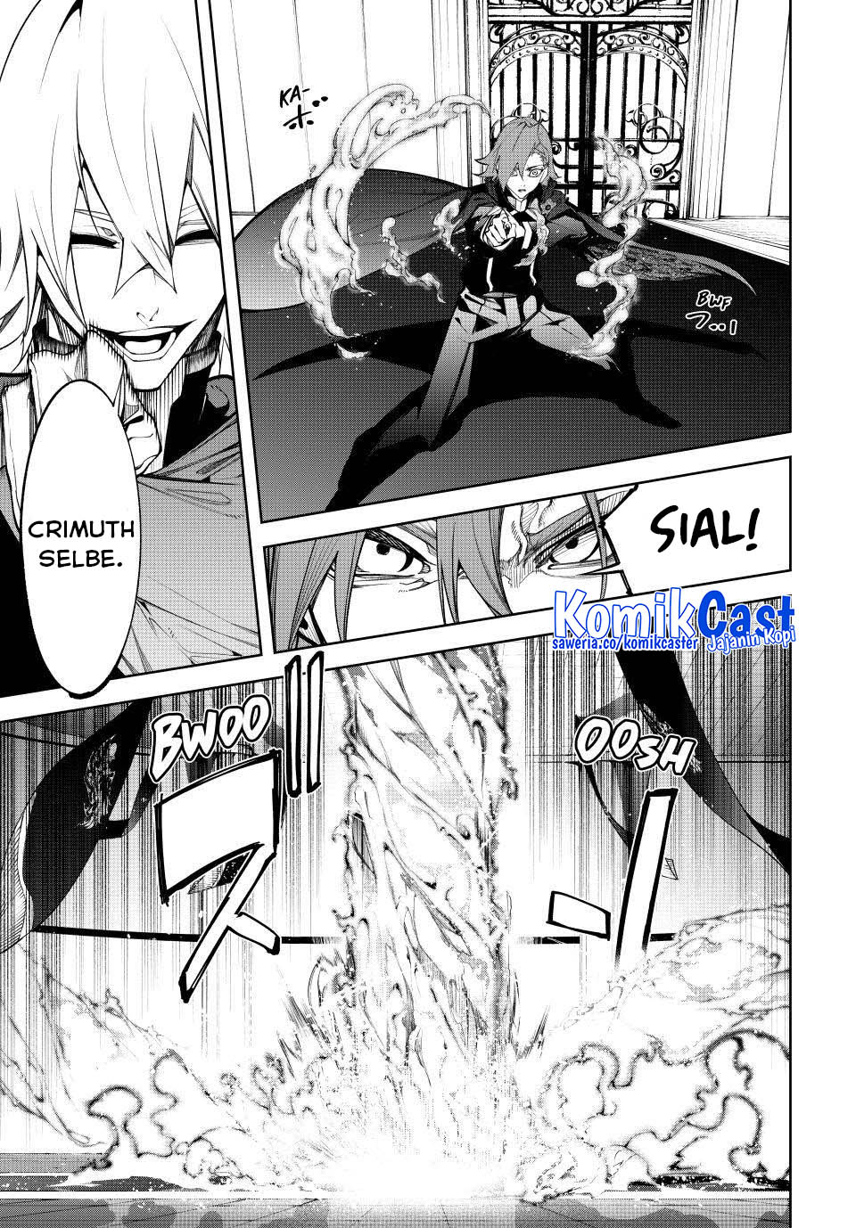 Tsue to Tsurugi no Wistoria Chapter 50 fix Gambar 15