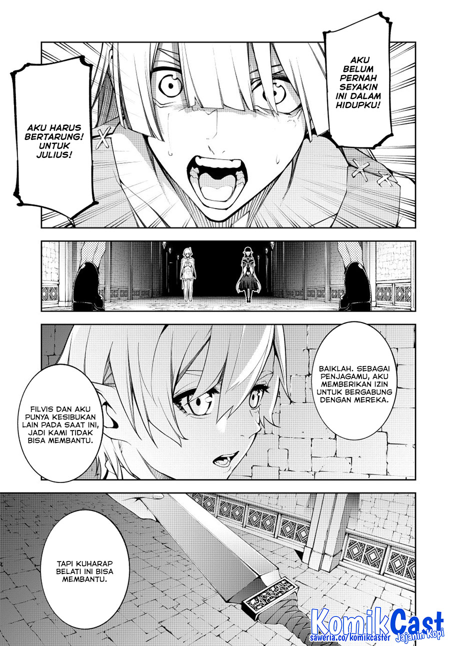 Tsue to Tsurugi no Wistoria Chapter 53 Gambar 8