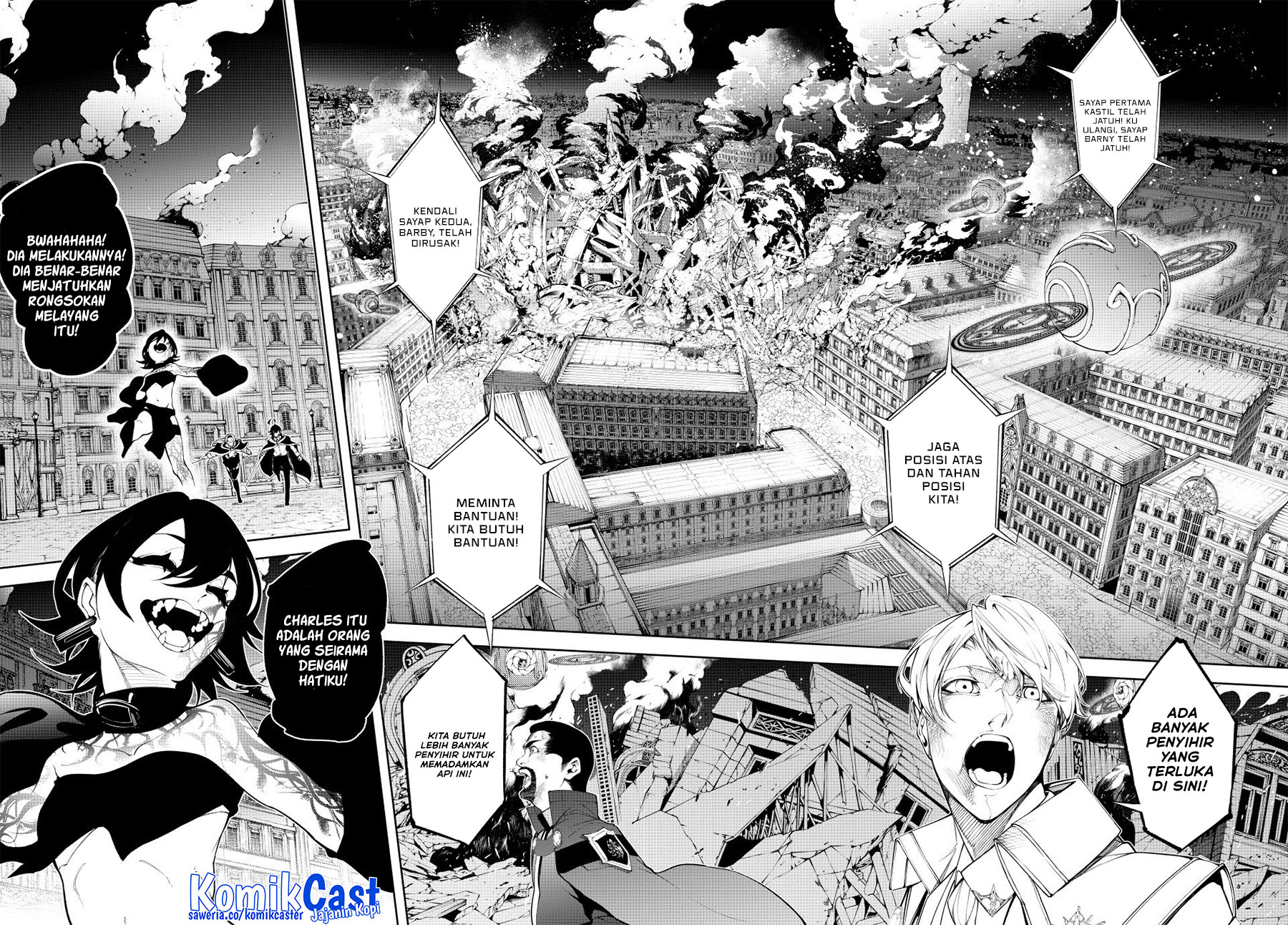 Tsue to Tsurugi no Wistoria Chapter 53 Gambar 11