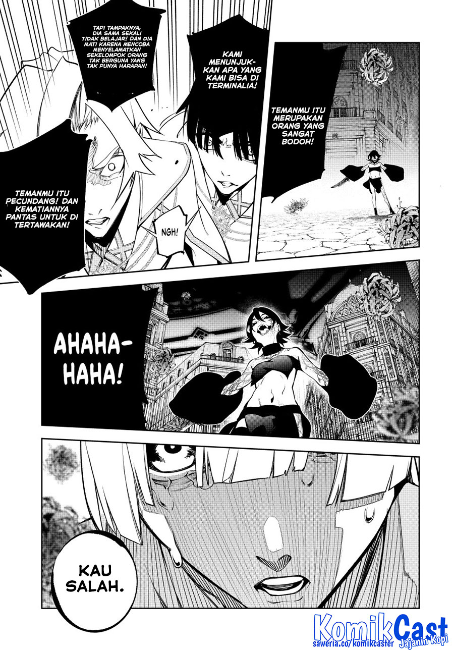 Tsue to Tsurugi no Wistoria Chapter 53 Gambar 38