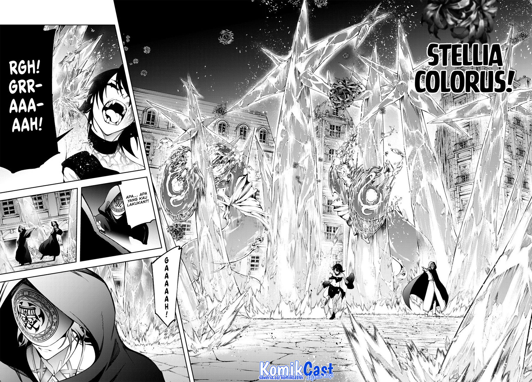 Tsue to Tsurugi no Wistoria Chapter 53 Gambar 43