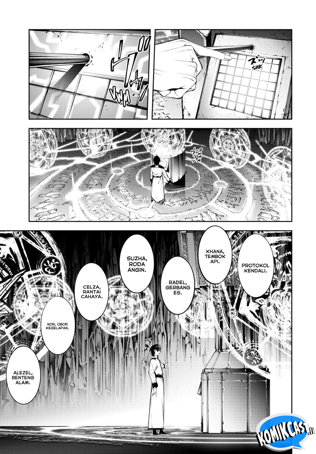 Tsue to Tsurugi no Wistoria Chapter 55 Gambar 4