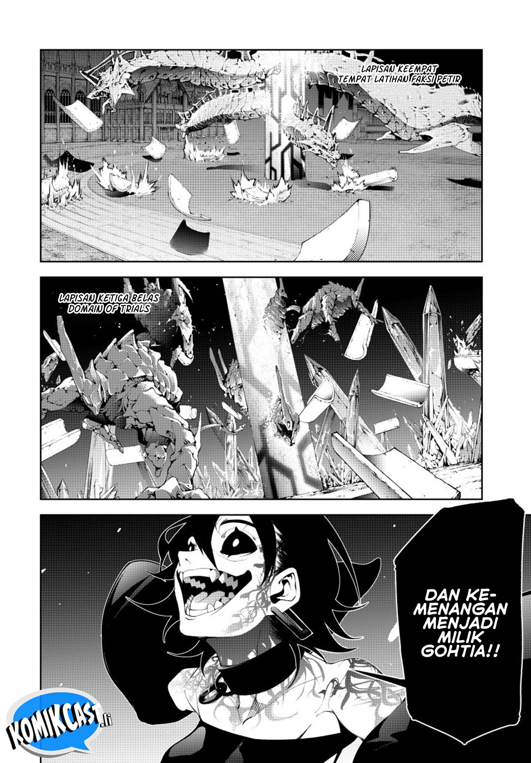 Tsue to Tsurugi no Wistoria Chapter 55 Gambar 14