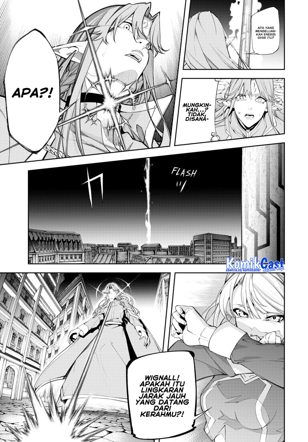 Tsue to Tsurugi no Wistoria Chapter 55 Gambar 17