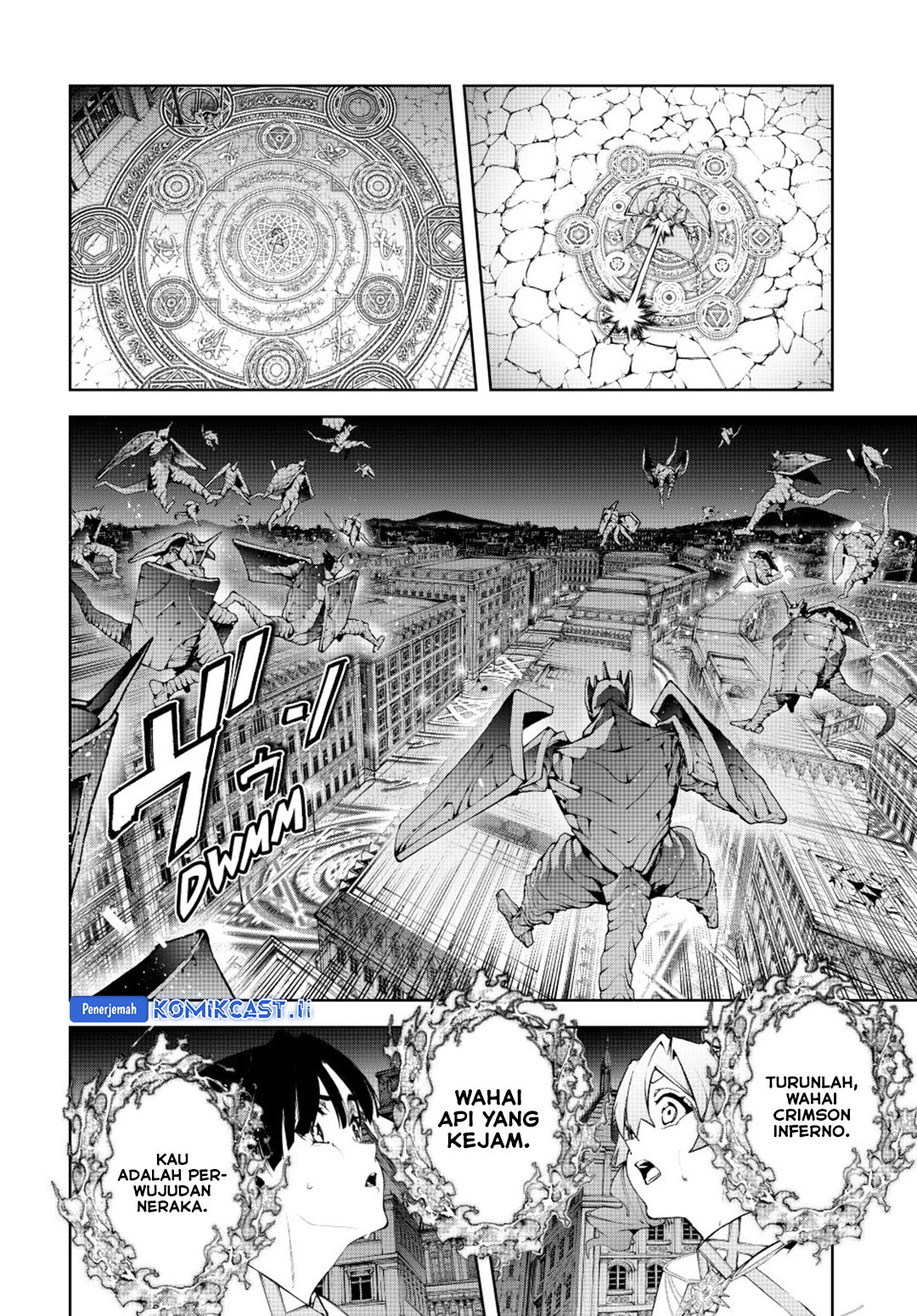 Tsue to Tsurugi no Wistoria Chapter 55 Gambar 18
