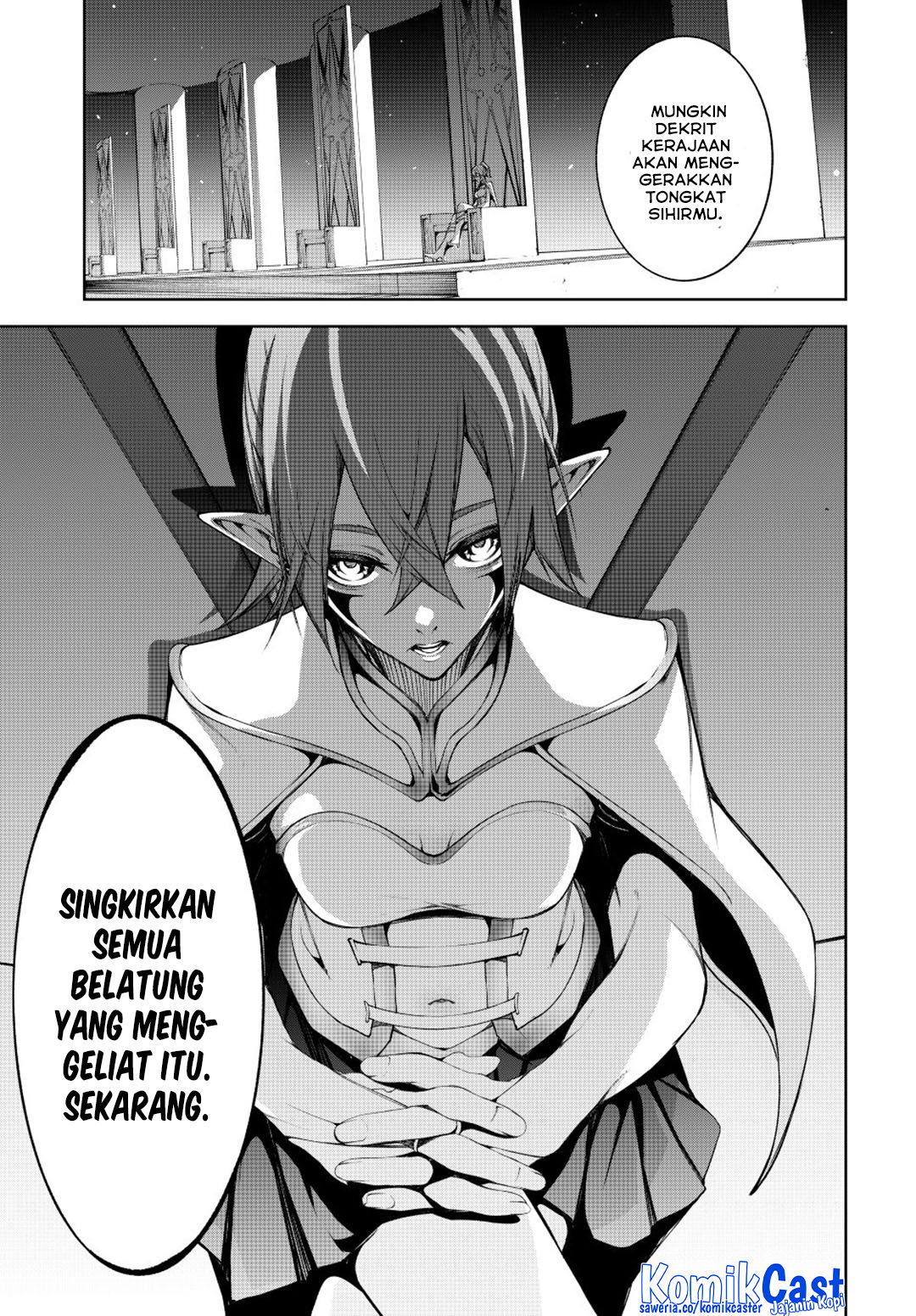 Tsue to Tsurugi no Wistoria Chapter 55 Gambar 26