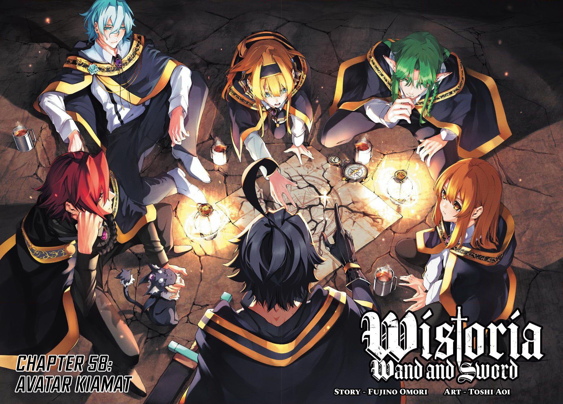 Tsue to Tsurugi no Wistoria Chapter 58 Gambar 2