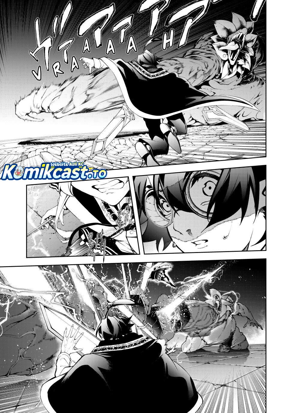 Tsue to Tsurugi no Wistoria Chapter 58 Gambar 17