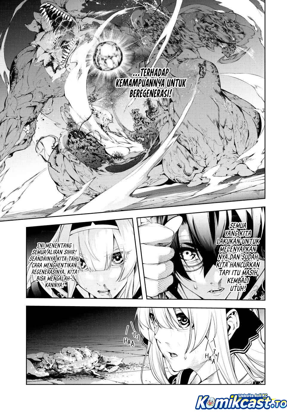 Tsue to Tsurugi no Wistoria Chapter 60 Gambar 24