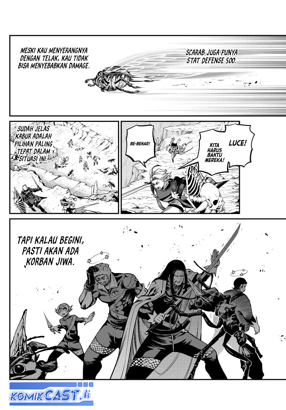 Tsuihou Sareta Tenshou Juu Kishi wa Game Chishiki de Musou Suru Chapter 117 Gambar 13