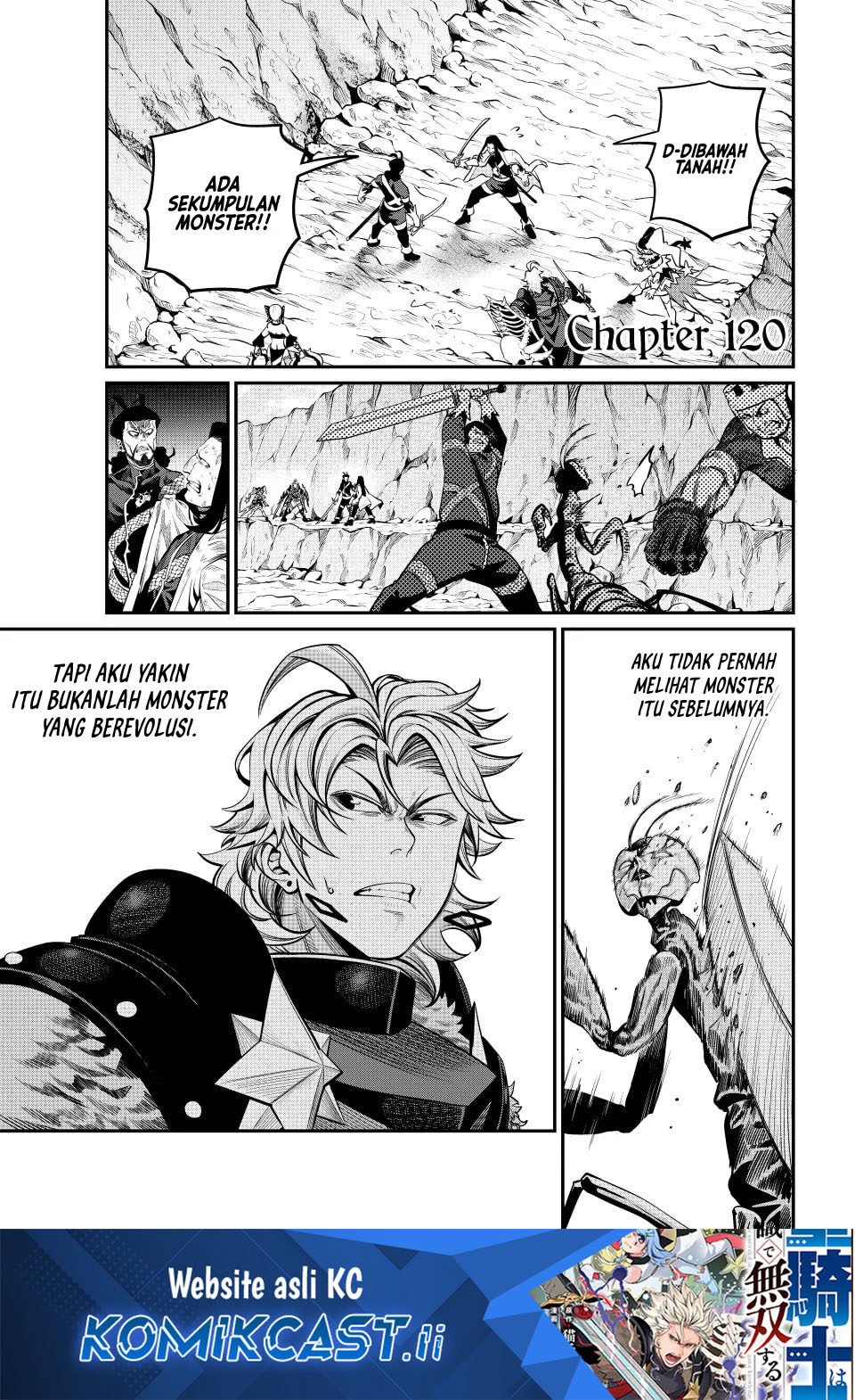 Tsuihou Sareta Tenshou Juu Kishi wa Game Chishiki de Musou Suru Chapter 120 Gambar 2