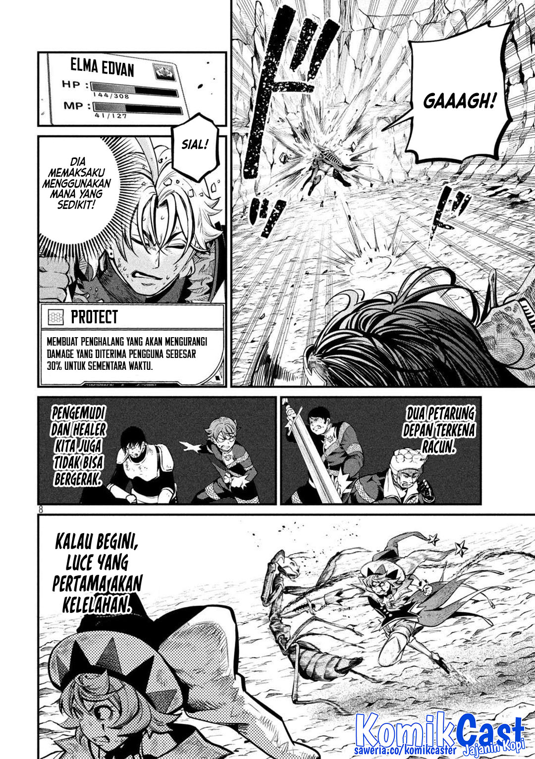 Tsuihou Sareta Tenshou Juu Kishi wa Game Chishiki de Musou Suru Chapter 122 Gambar 9