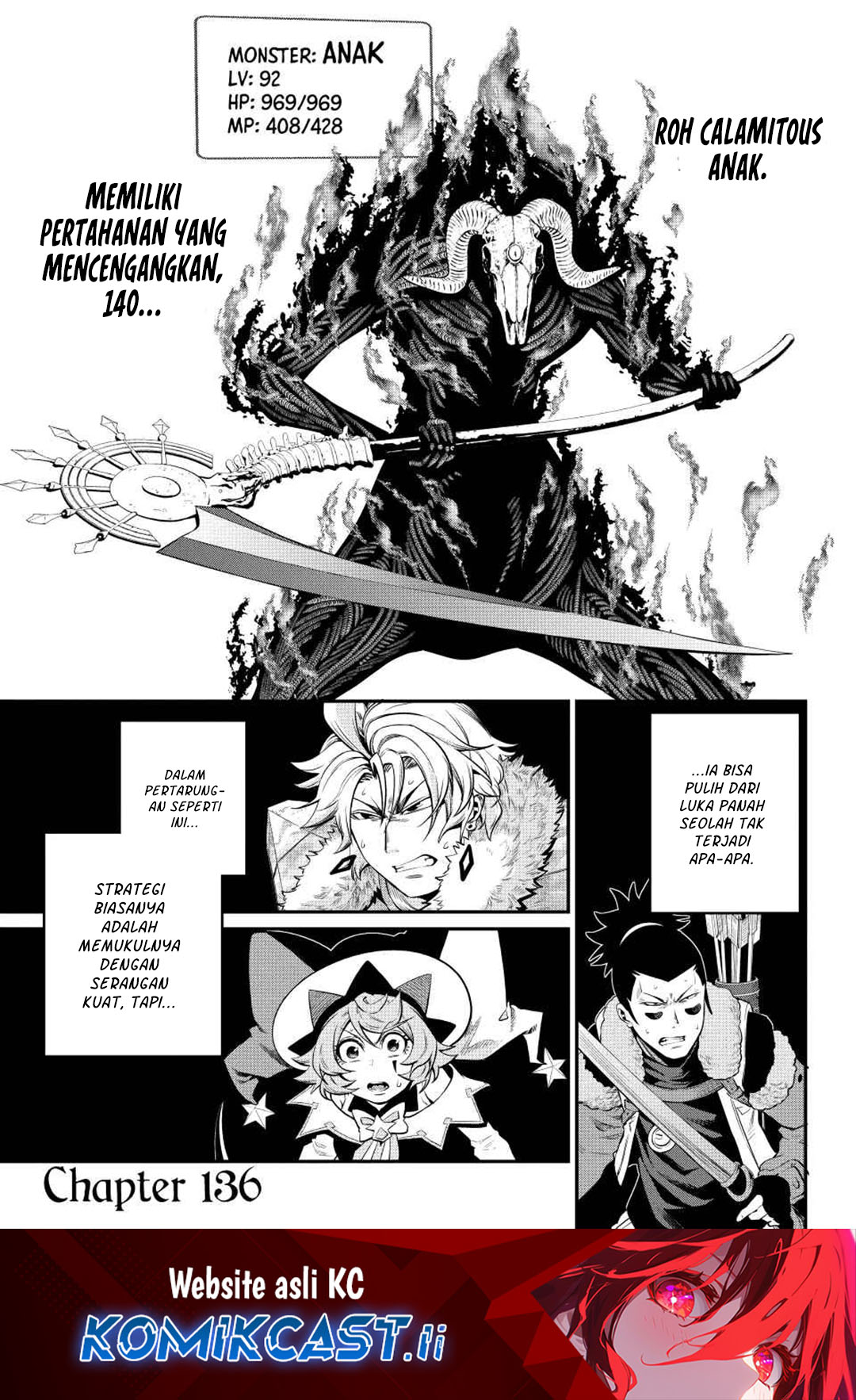 Tsuihou Sareta Tenshou Juu Kishi wa Game Chishiki de Musou Suru Chapter 136 Gambar 2