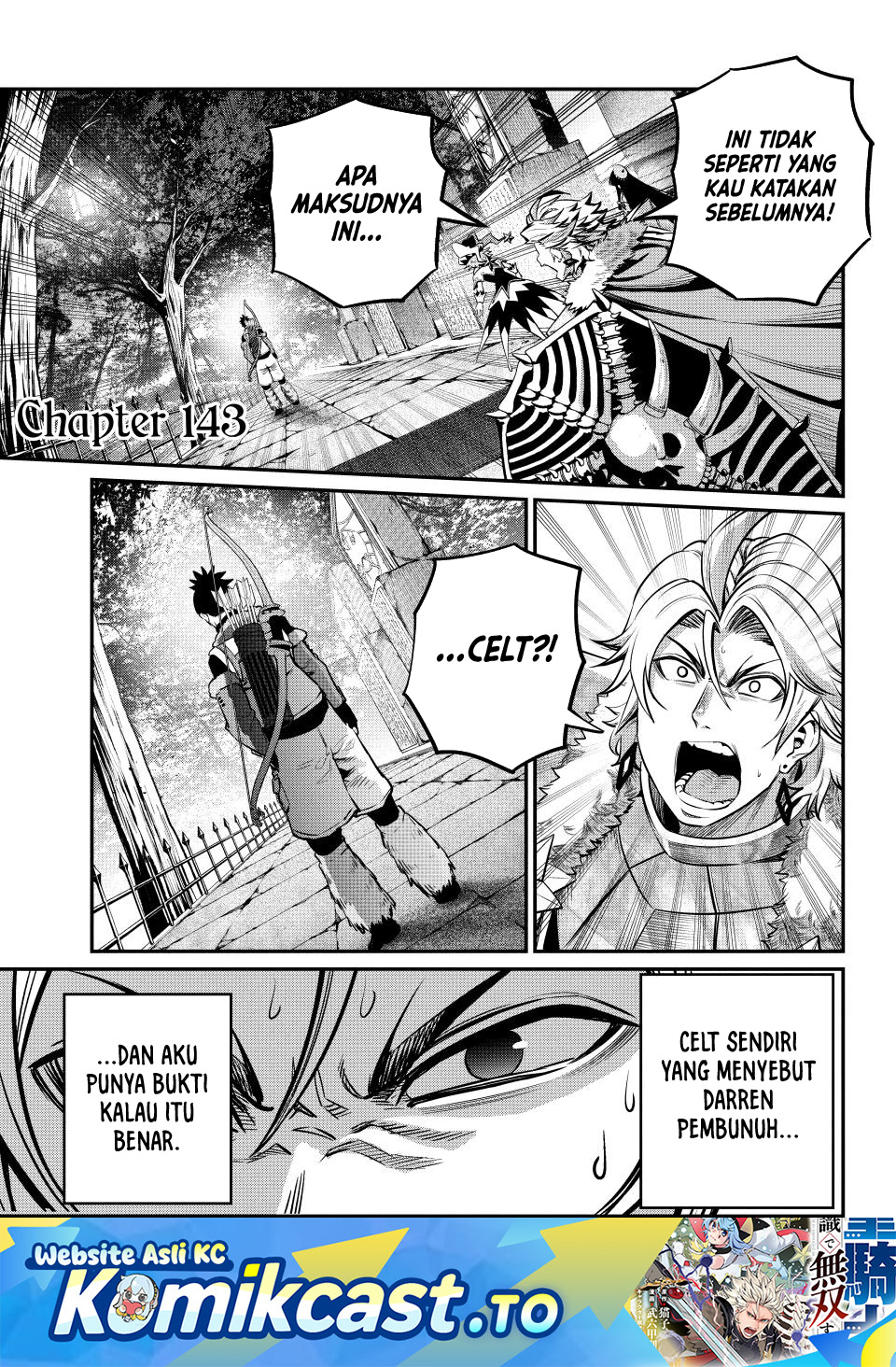 Tsuihou Sareta Tenshou Juu Kishi wa Game Chishiki de Musou Suru Chapter 143 Gambar 2