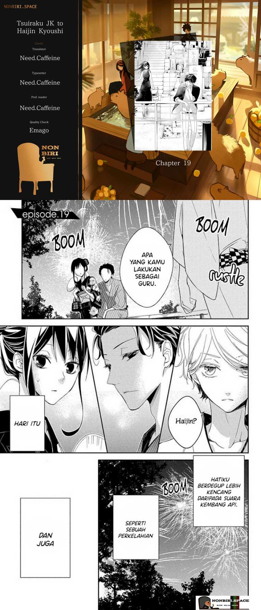 Tsuiraku JK to Haijin Kyoushi Chapter 19 Gambar 1