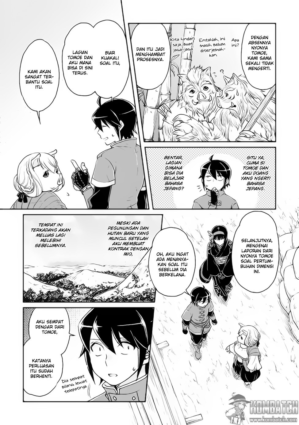 Tsuki ga Michibiku Isekai Douchuu Chapter 17 Gambar 17