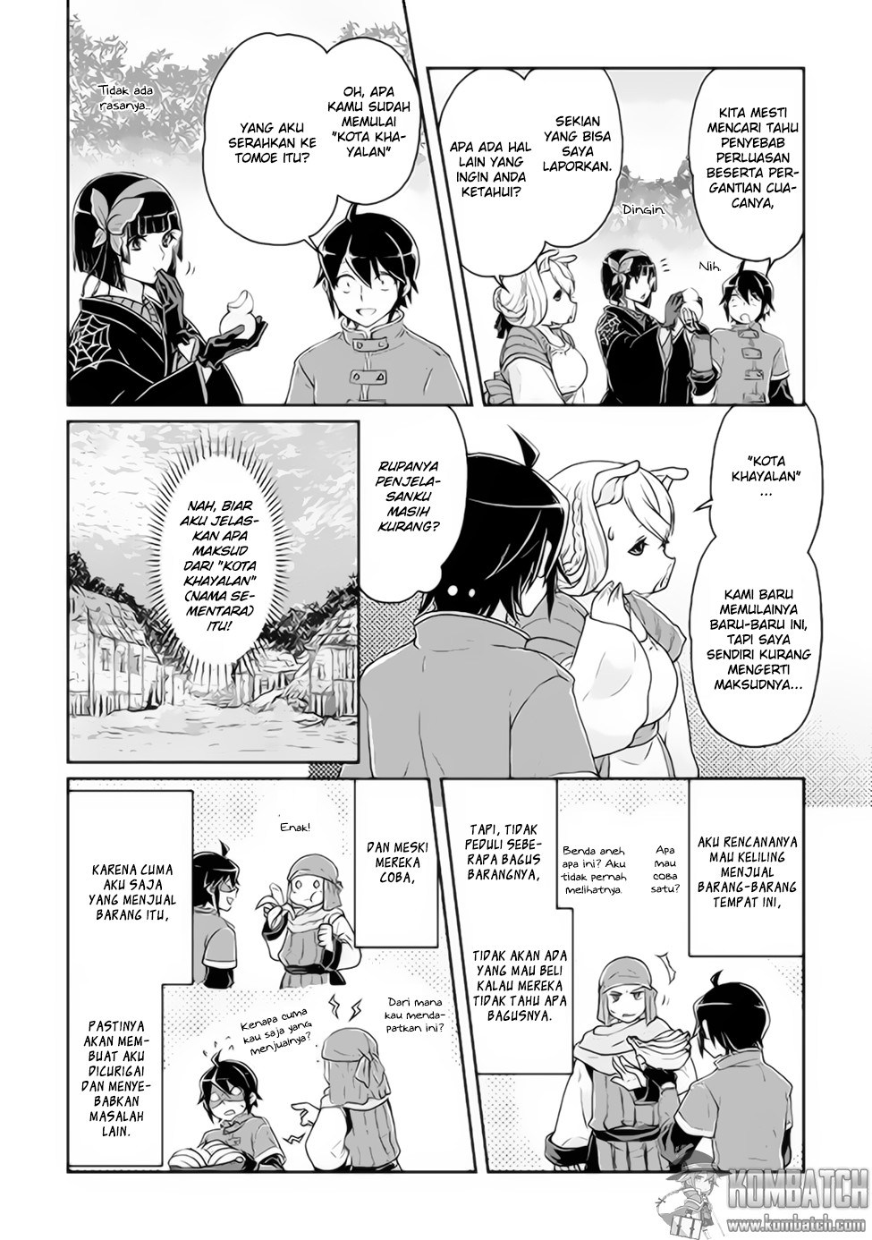 Tsuki ga Michibiku Isekai Douchuu Chapter 17 Gambar 19