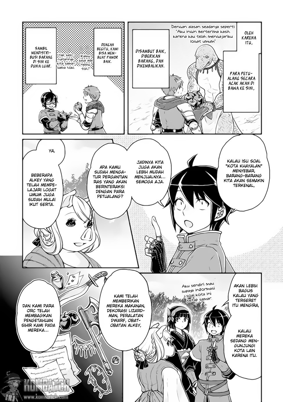 Tsuki ga Michibiku Isekai Douchuu Chapter 17 Gambar 20
