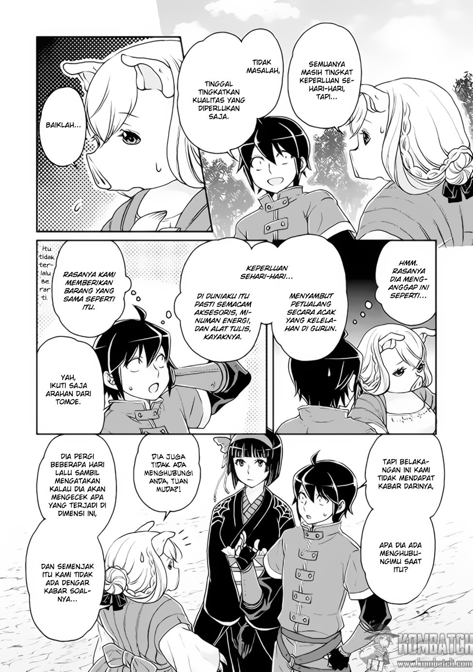 Tsuki ga Michibiku Isekai Douchuu Chapter 17 Gambar 21