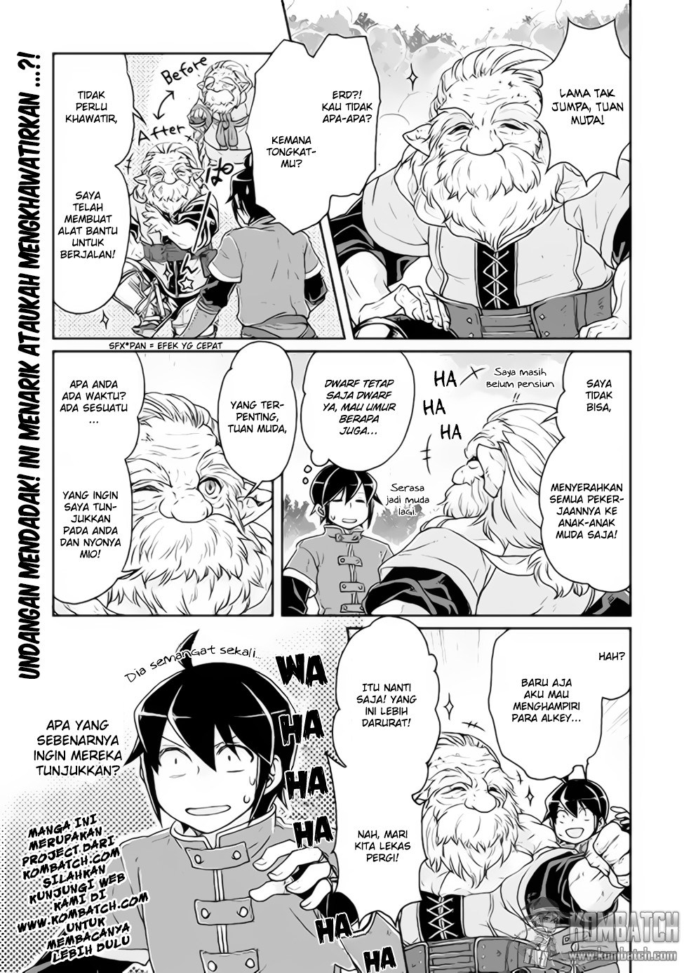 Tsuki ga Michibiku Isekai Douchuu Chapter 17 Gambar 24