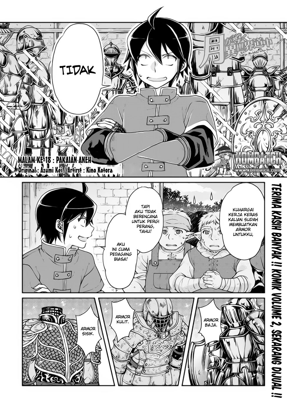 Tsuki ga Michibiku Isekai Douchuu Chapter 18 Gambar 2