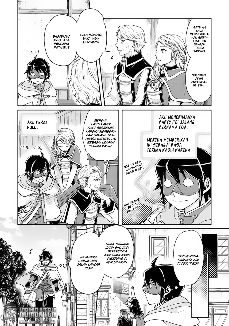 Tsuki ga Michibiku Isekai Douchuu Chapter 18 Gambar 22