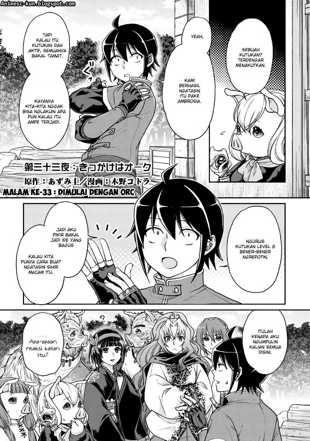Tsuki ga Michibiku Isekai Douchuu Chapter 33 Gambar 2