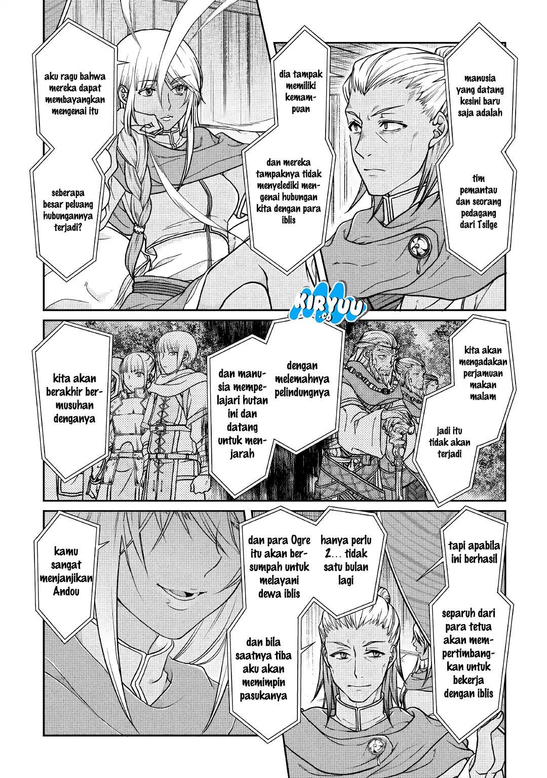 Tsuki ga Michibiku Isekai Douchuu Chapter 40 Gambar 7