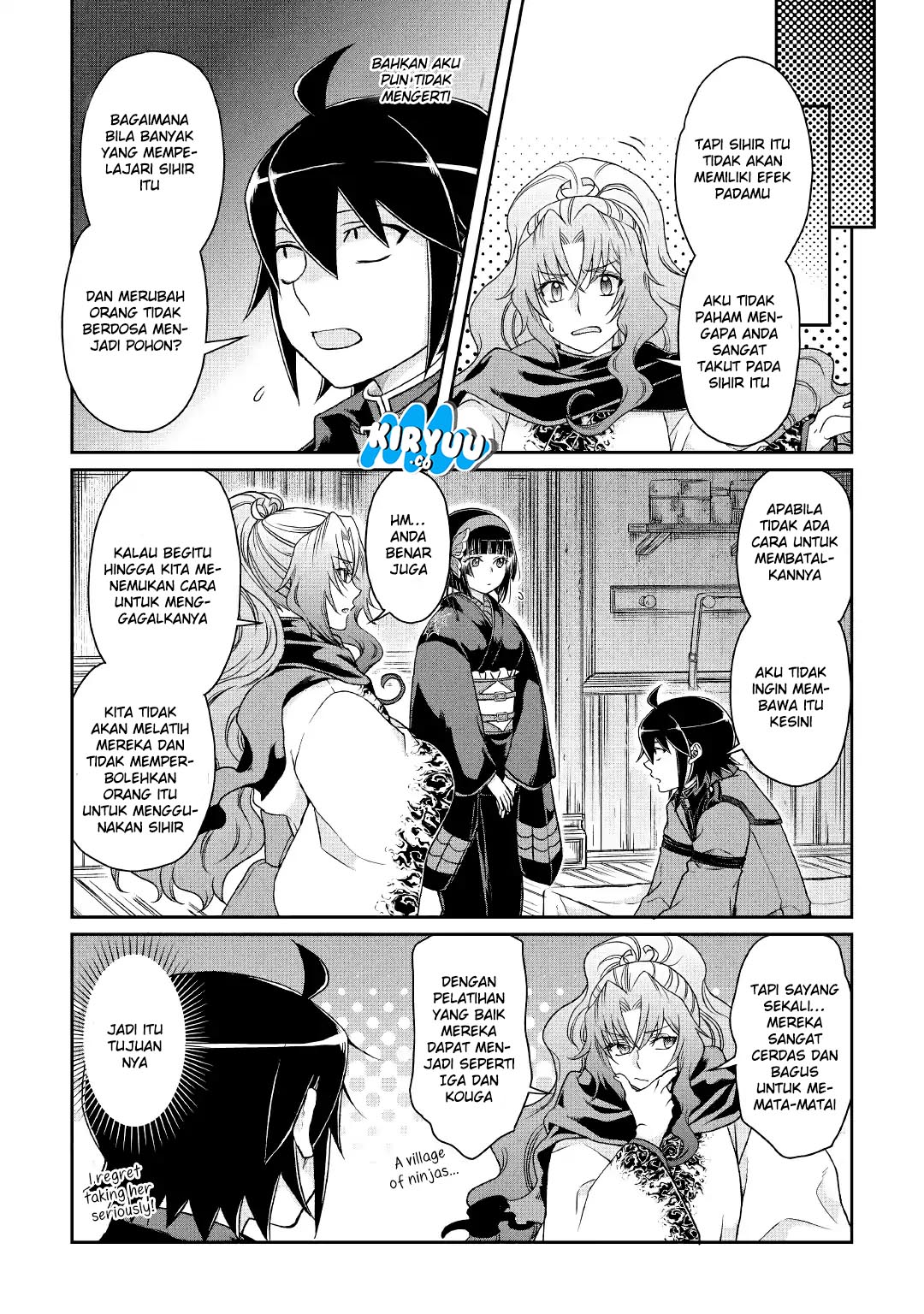 Tsuki ga Michibiku Isekai Douchuu Chapter 40 Gambar 23