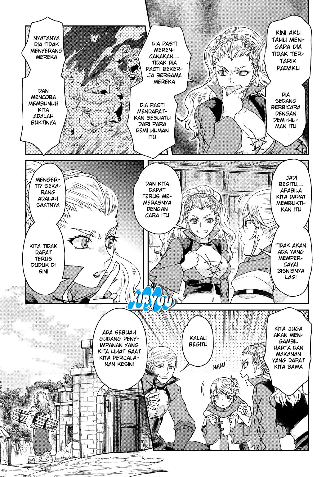 Tsuki ga Michibiku Isekai Douchuu Chapter 40 Gambar 26