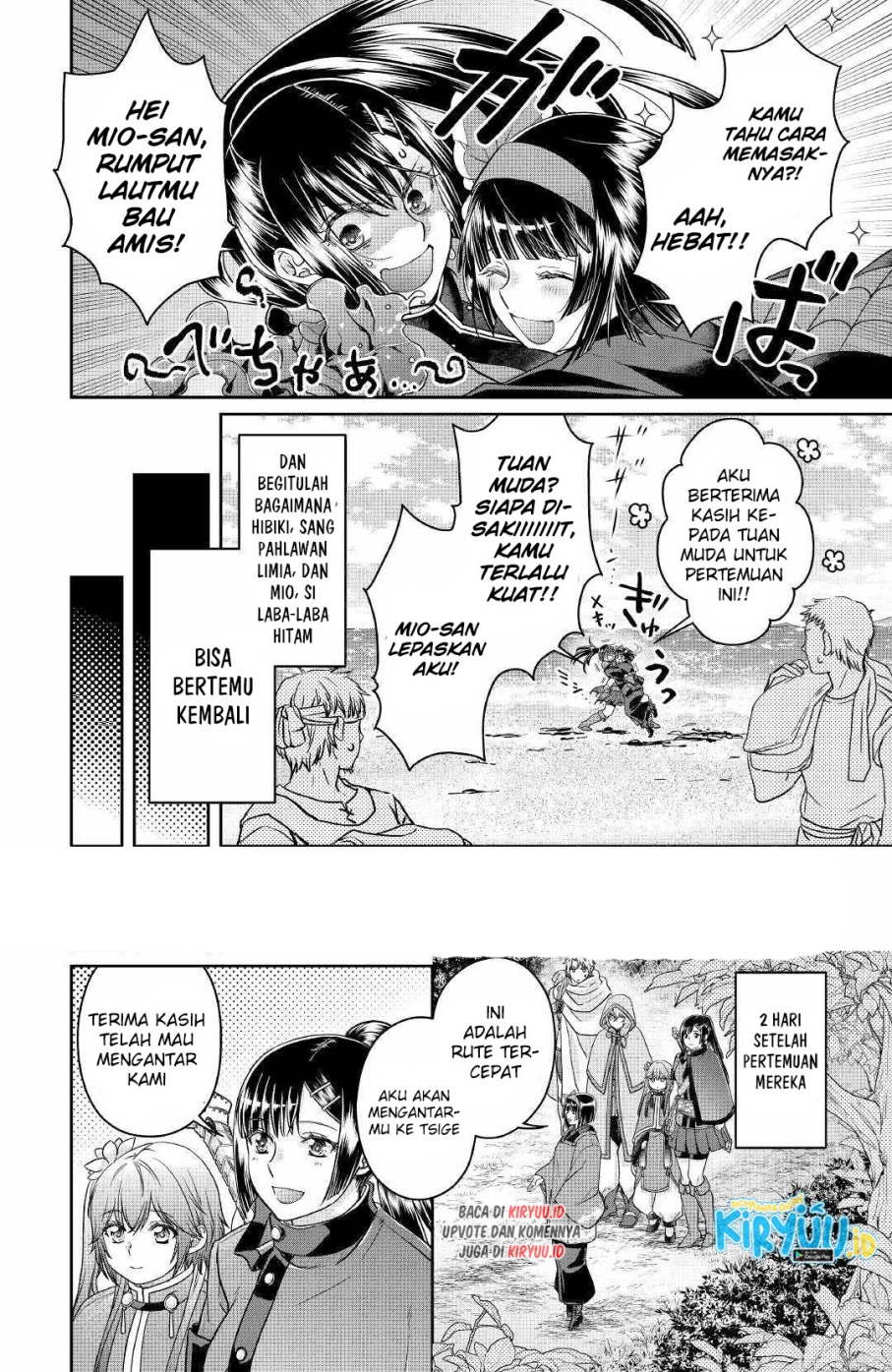 Tsuki ga Michibiku Isekai Douchuu Chapter 68 Gambar 21